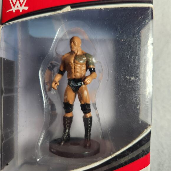 WWE Toppers The Rock, Jeff Hardy New Sealed Set Of 2 - Picture 3 of 7